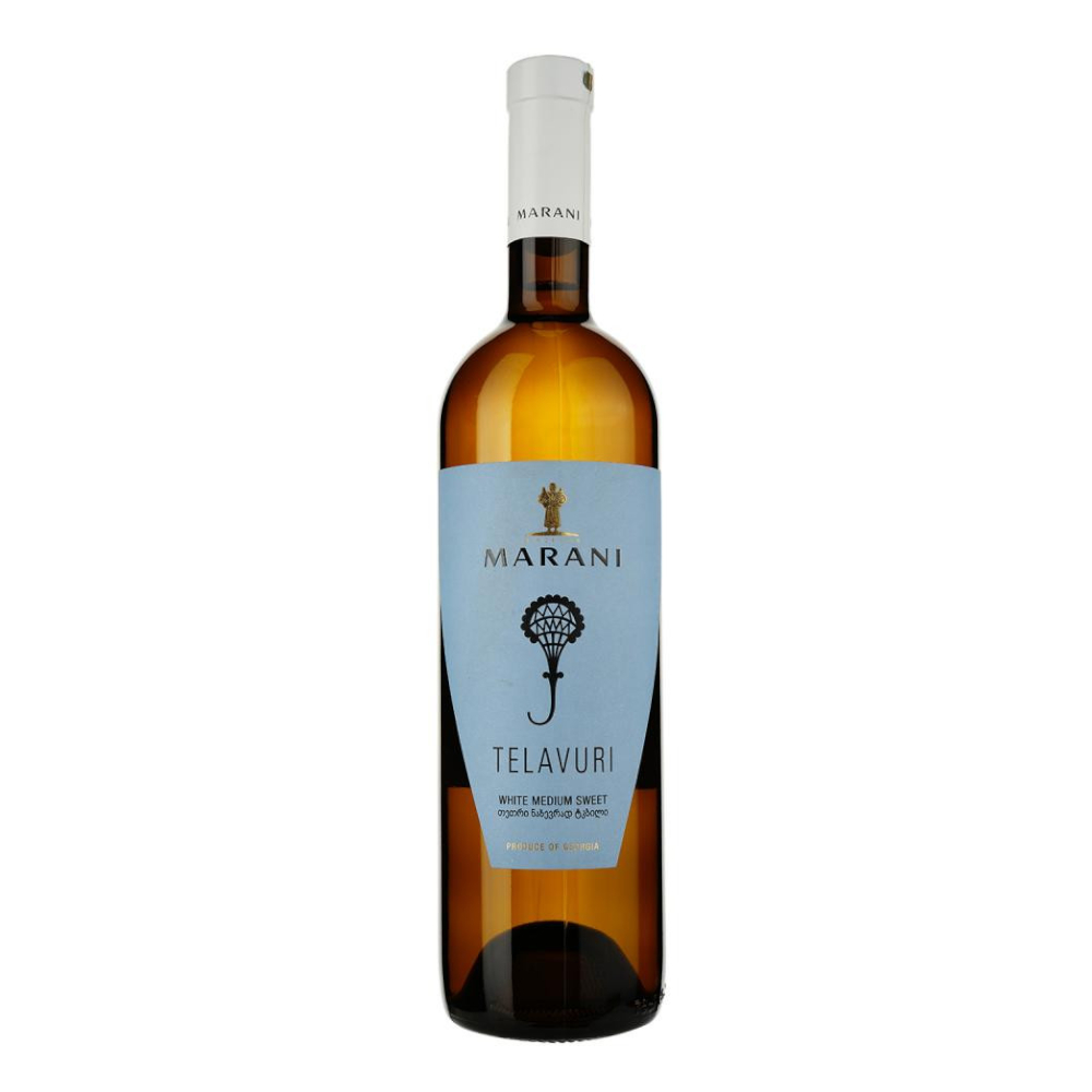 Wino Marani Telavuri 11,5% białe półsłodkie 750 ml