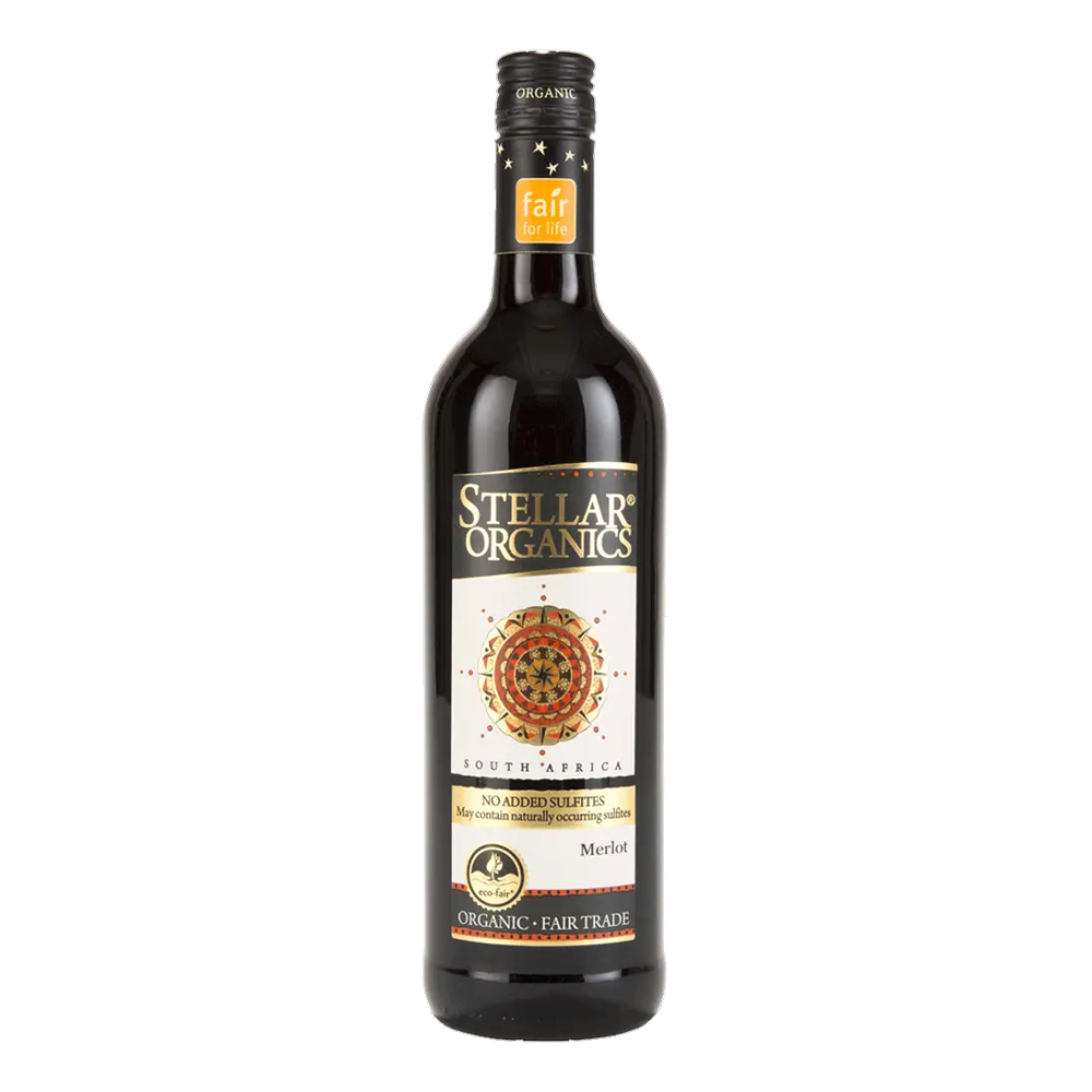 Wino Stellar Organic Merlot czerwone 750 ml