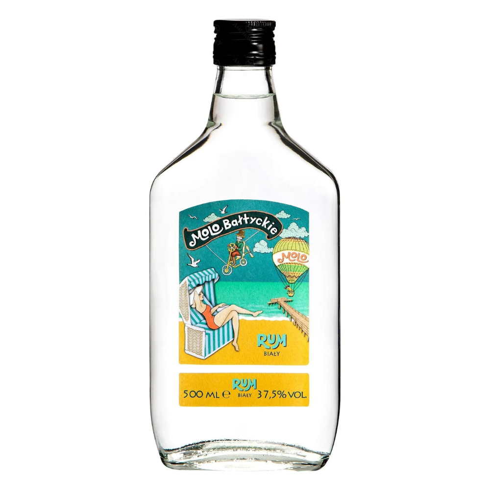 Rum Biały Molo Bałtyckie 34,5% 500 ml