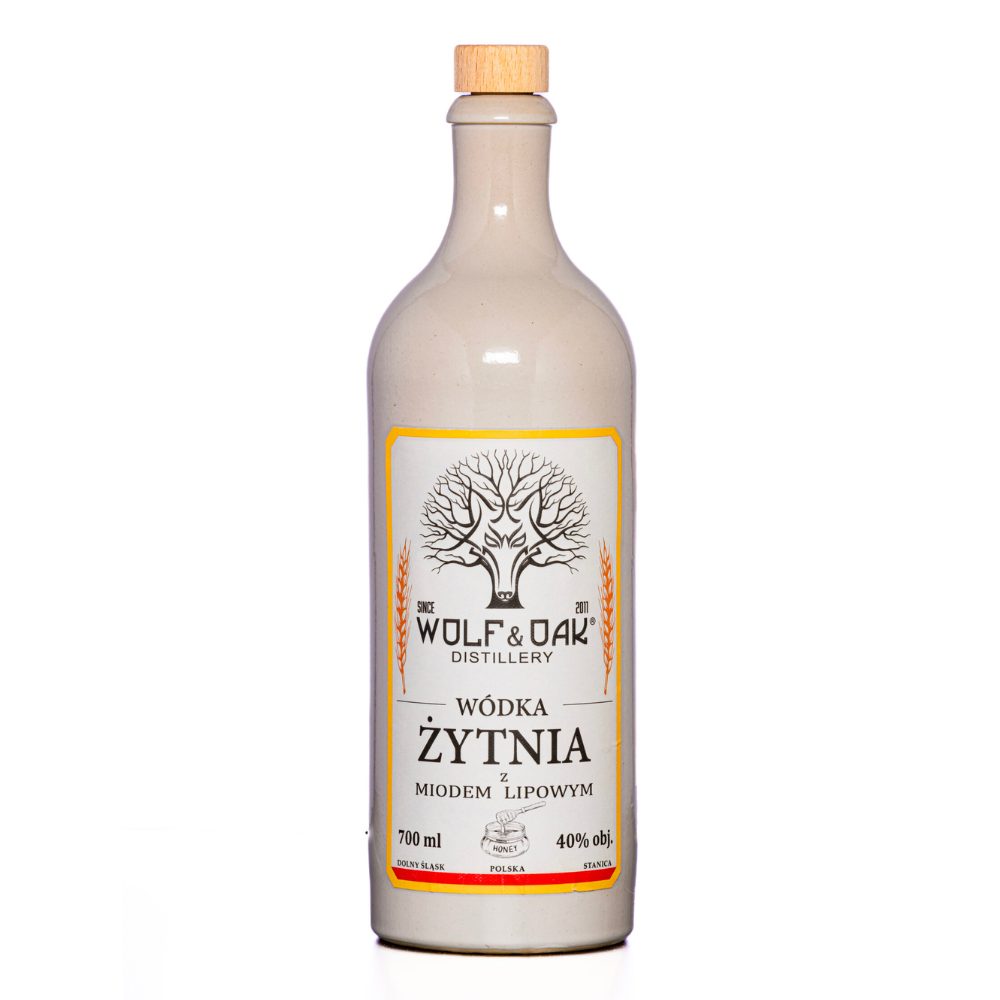 Wódka Wolf Oak Żytnia Z Miodem 40% 700 ml