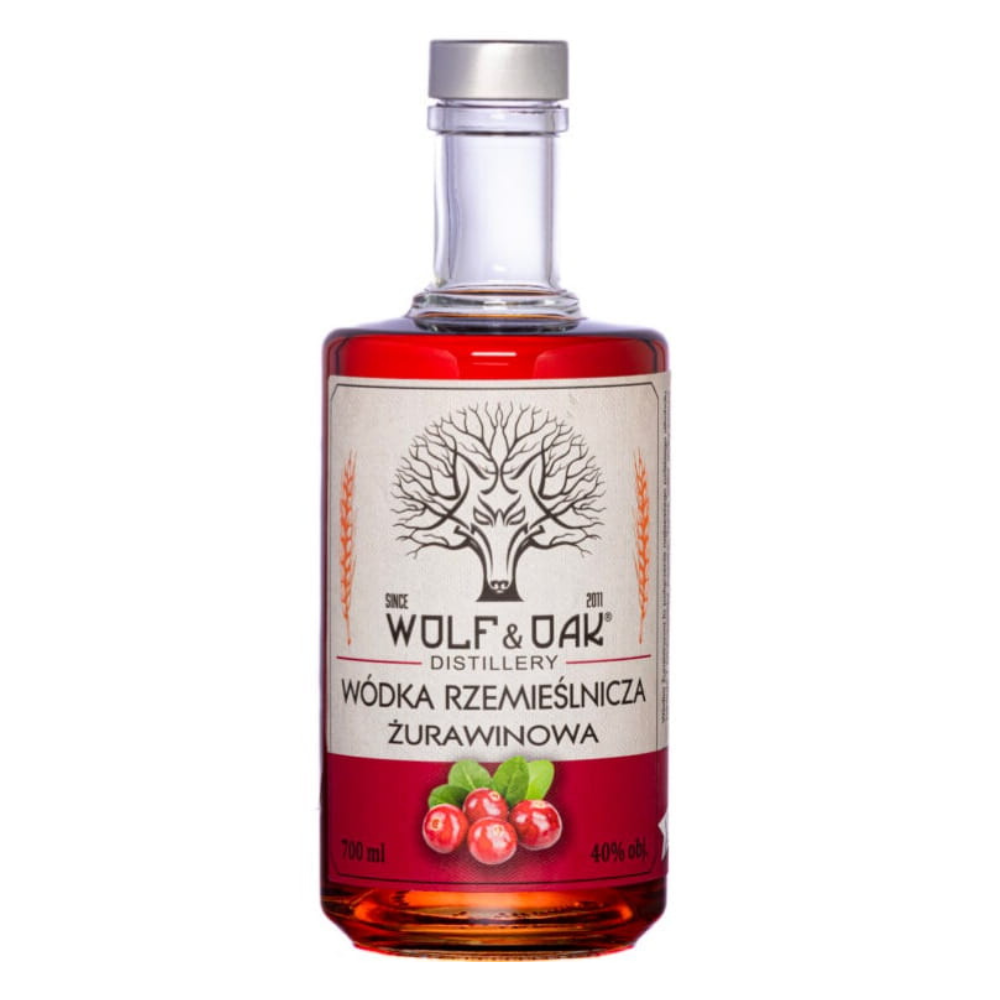 Wódka Wolf Oak Żurawinowa 40% 700 ml