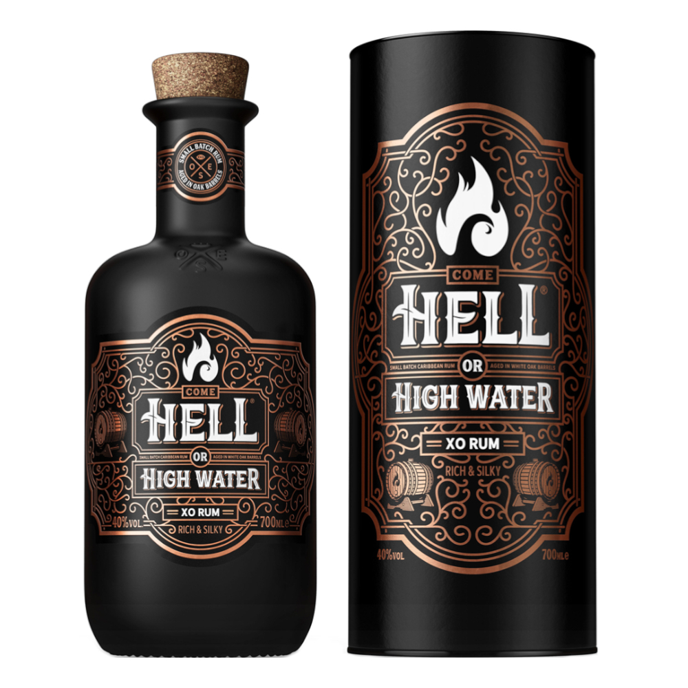 Rum Hell or High Water XO 40% 700 ml tuba