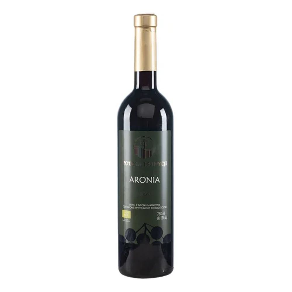 Wino Vin-Kon Aronia Gold 13% czerwone wytrawne 750 ml kartonik