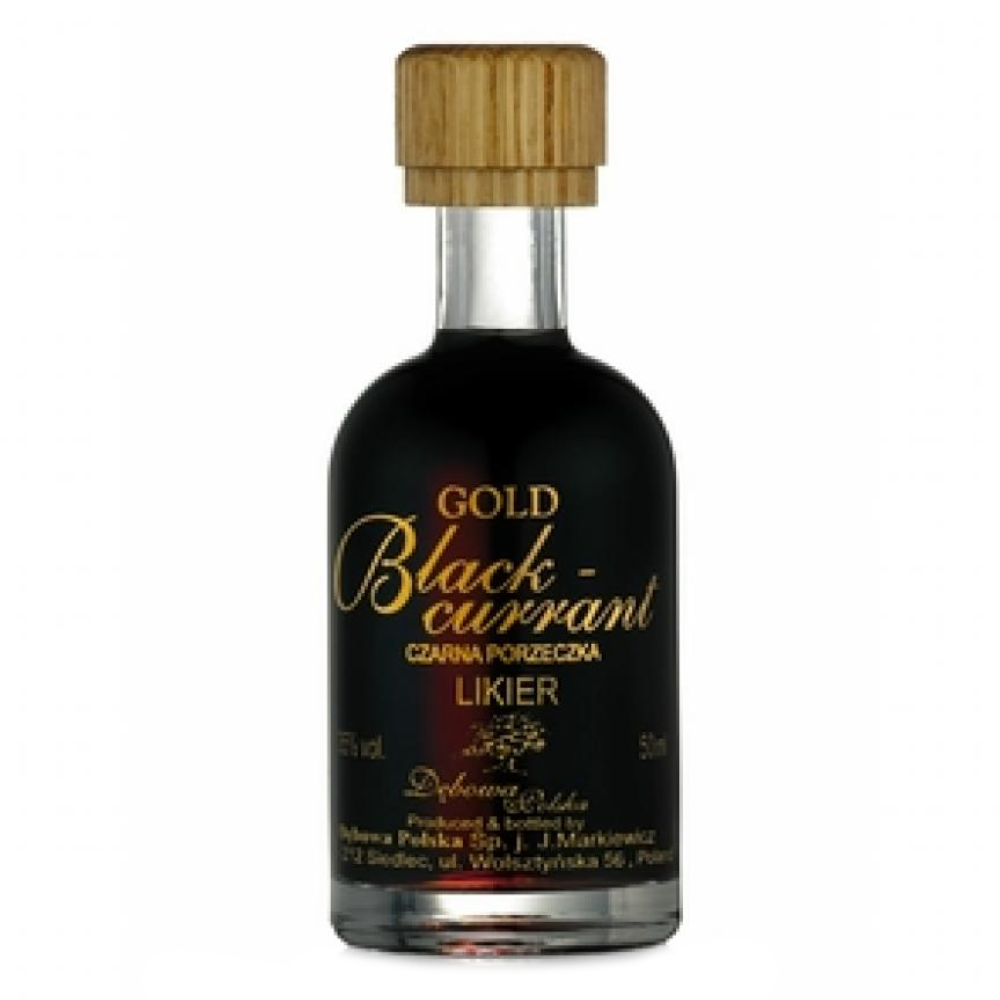 Likier Dębowa Blackcurrant 35% 50 ml