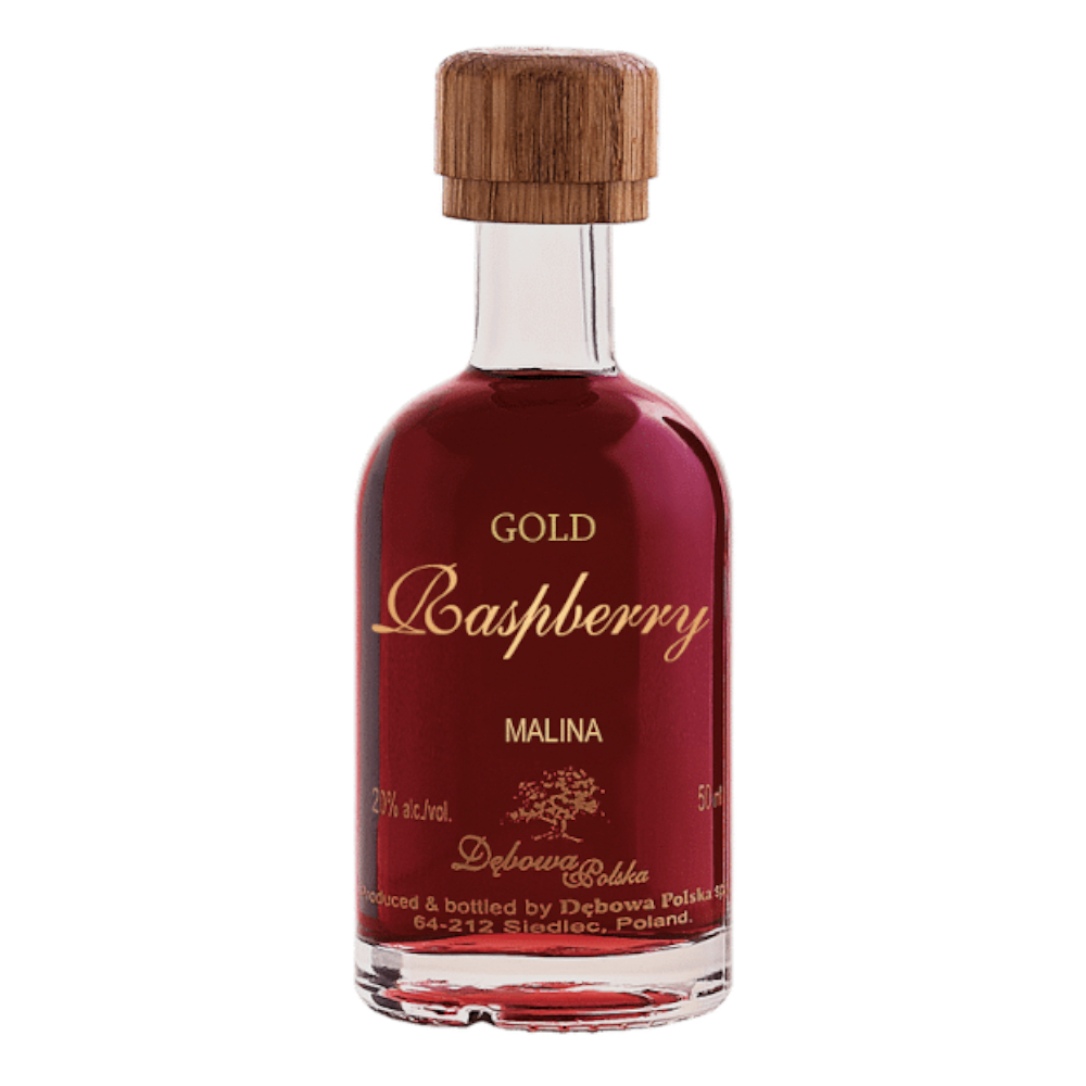 Wódka Dębowa Raspberry 20% 50 ml