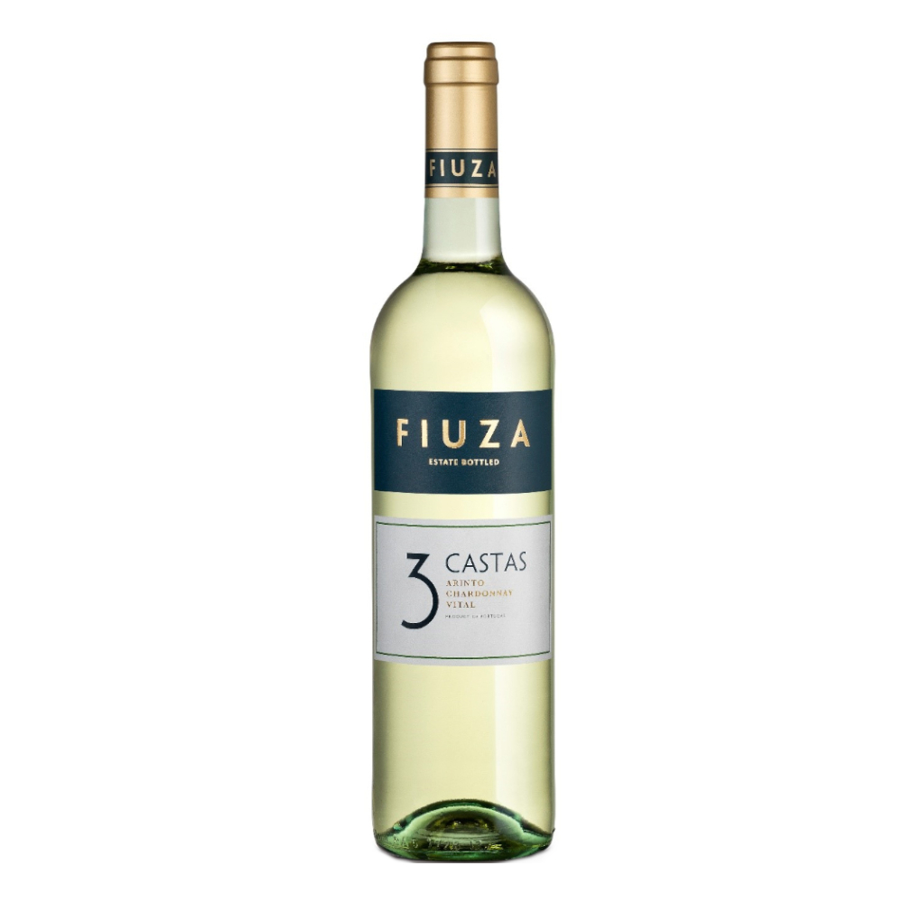 Wino Fiuza 3 Castas Blanco Meio Seco 12% białe półwytrawne 750 ml
