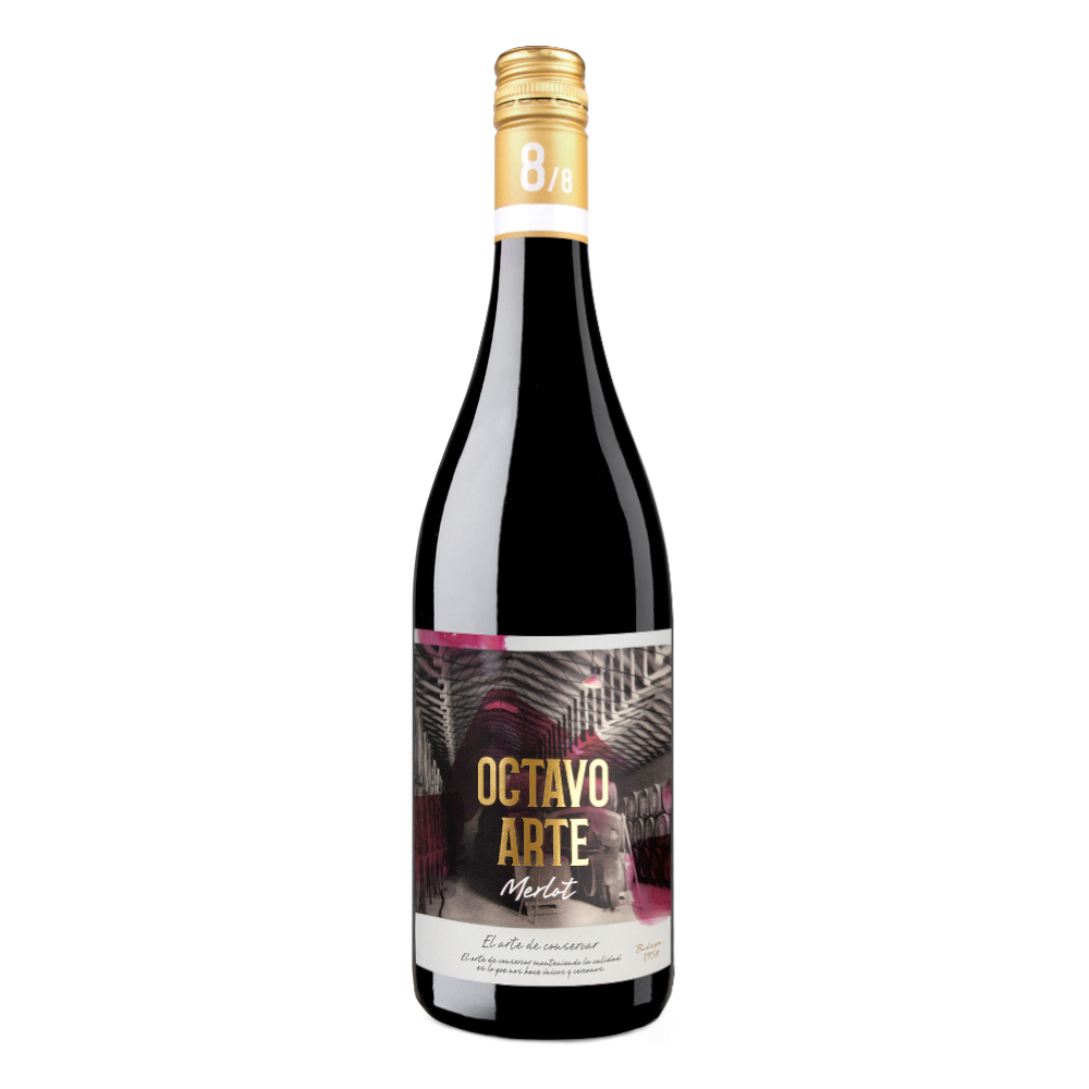 Wino Octavo Arte Merlot 13% czerwone wytrawne 750 ml