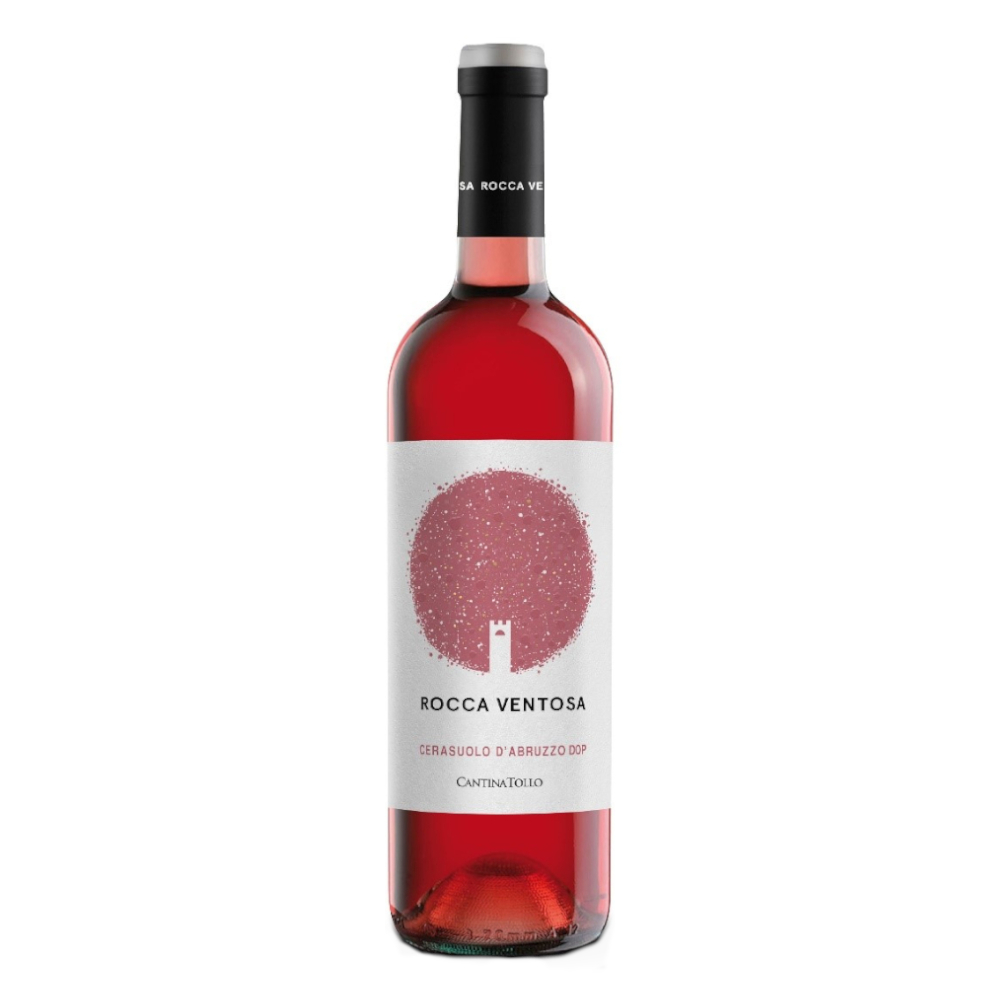 Wino Rocca Ventosa Rose 13% różowe wytrawne 750 ml