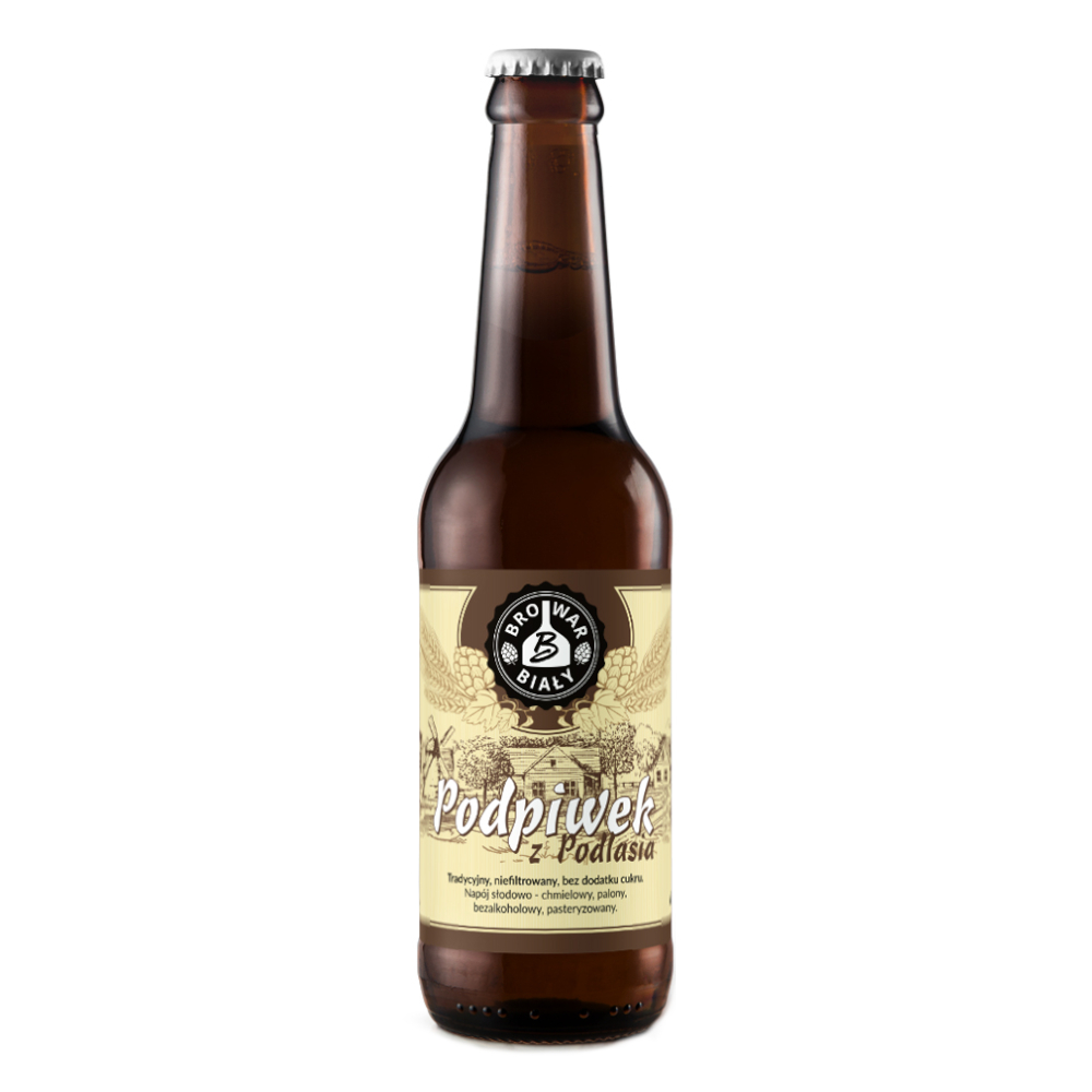 Piwo Podpiwek z Podlasia Browar Biały 0,5% 500 ml