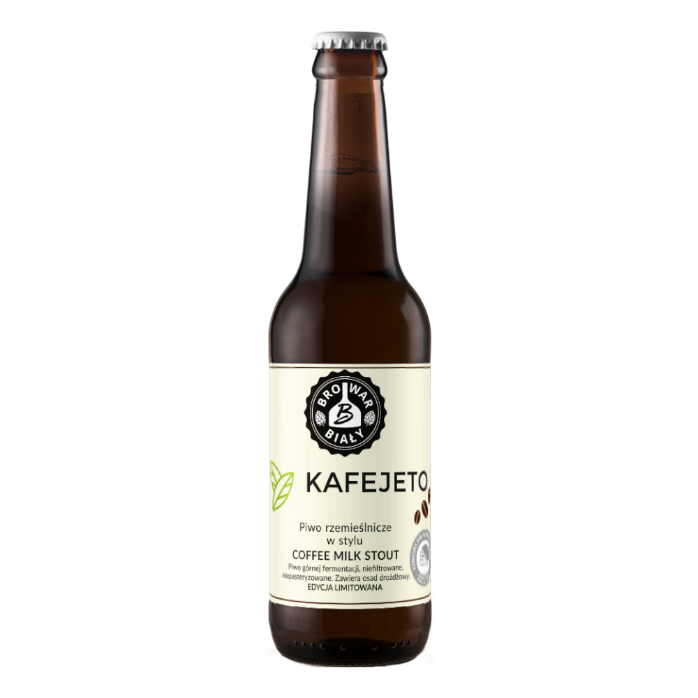 Piwo Kafejato Coffe Milk Stout Browar Biały 5,7% 500 ml