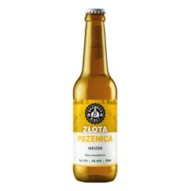 Piwo Złota Pszenica Weizen Browar Biały 4,9% 500 ml