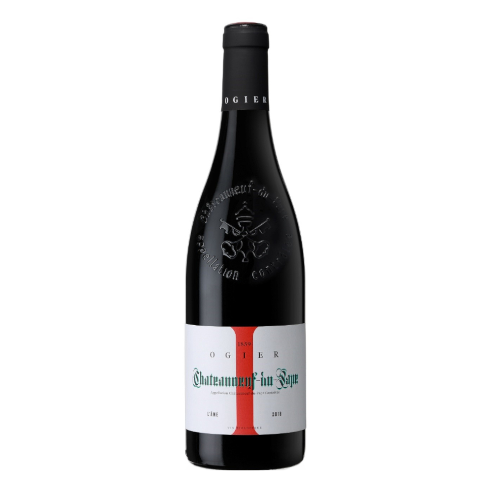 Wino Ogier L'Ame Bio Aoc Chateauneuf-Du-Pape 14% czerwone wytrawne 750 ml