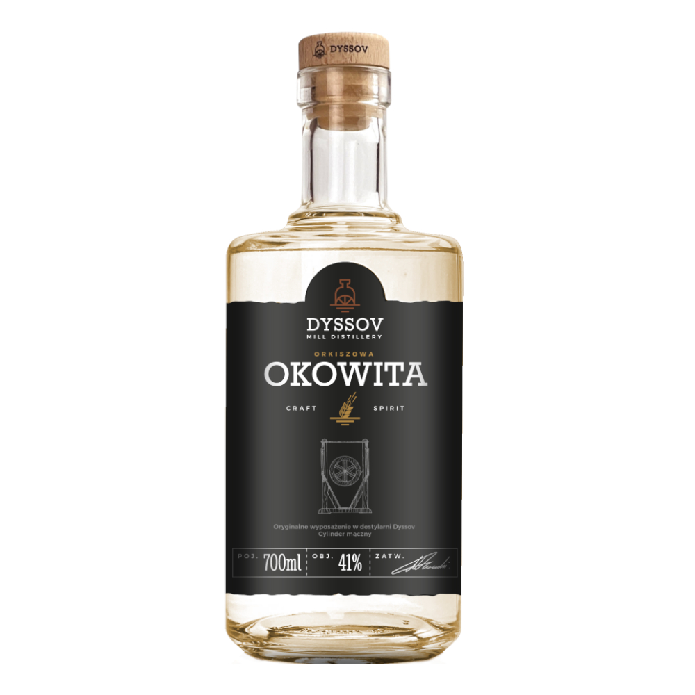 Okowita Dyssov rzemieślnicza z orkiszu 41% 700 ml