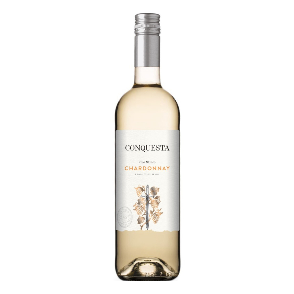 Wino Conquesta Chardonnay 12% białe wytrawne 750 ml