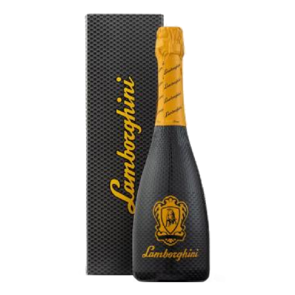 Wino musujące Lamborghini Brut Vino Spumante V12 12% białe wytrawne 750 ml