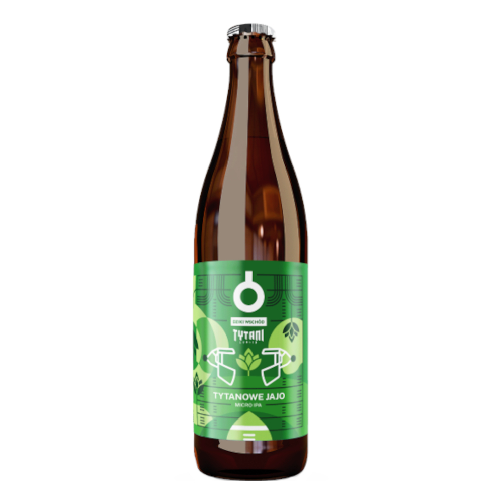 Piwo Dziki Wschód Tytanowe Jajo 3,5% 500 ml