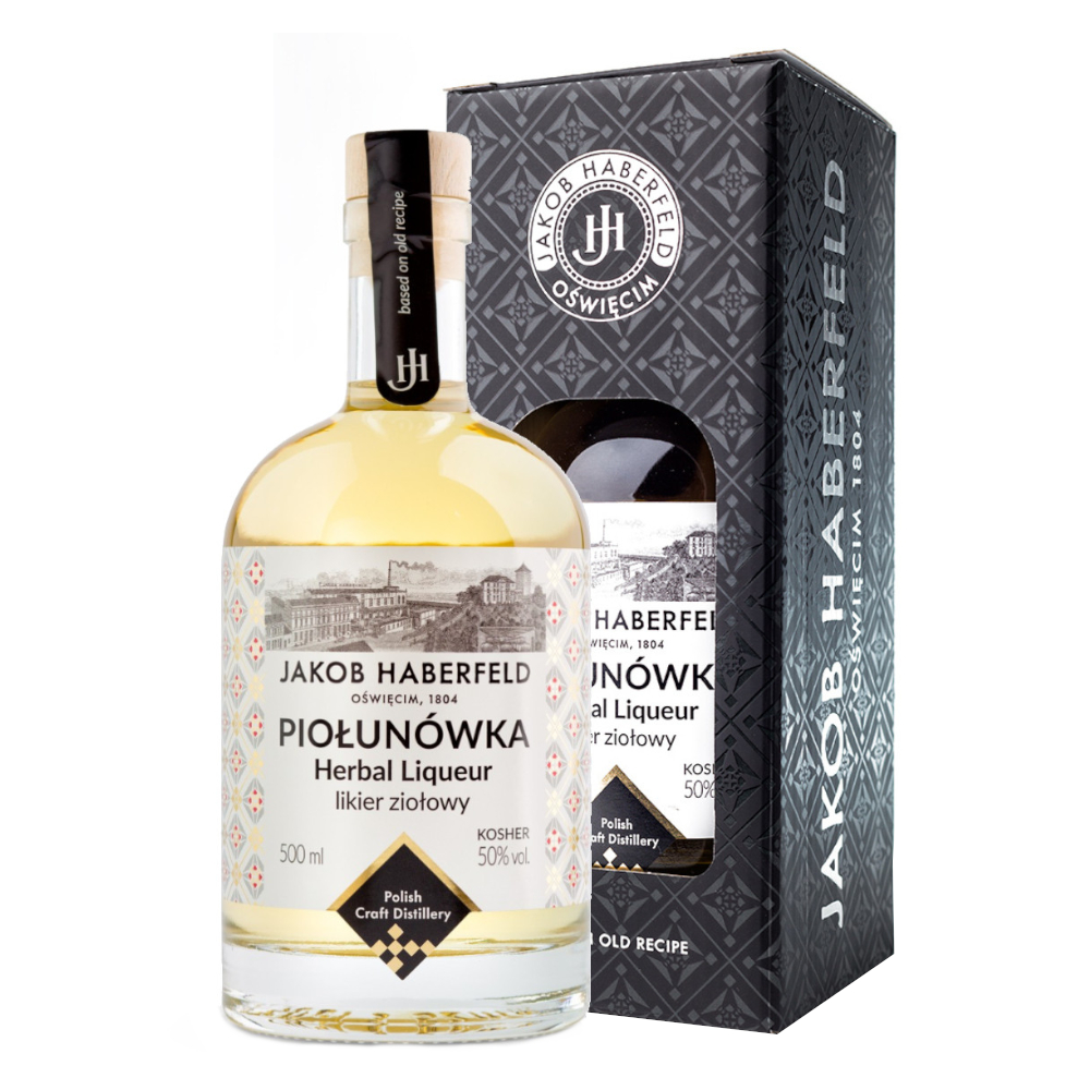 Likier Jakob Haberfeld Piołunówka 50% 500 ml