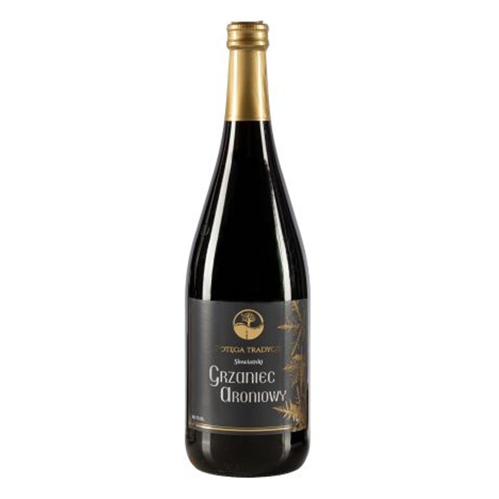 Wino Słowiański Grzaniec Aroniowy 13% czerwone słodkie 1000 ml