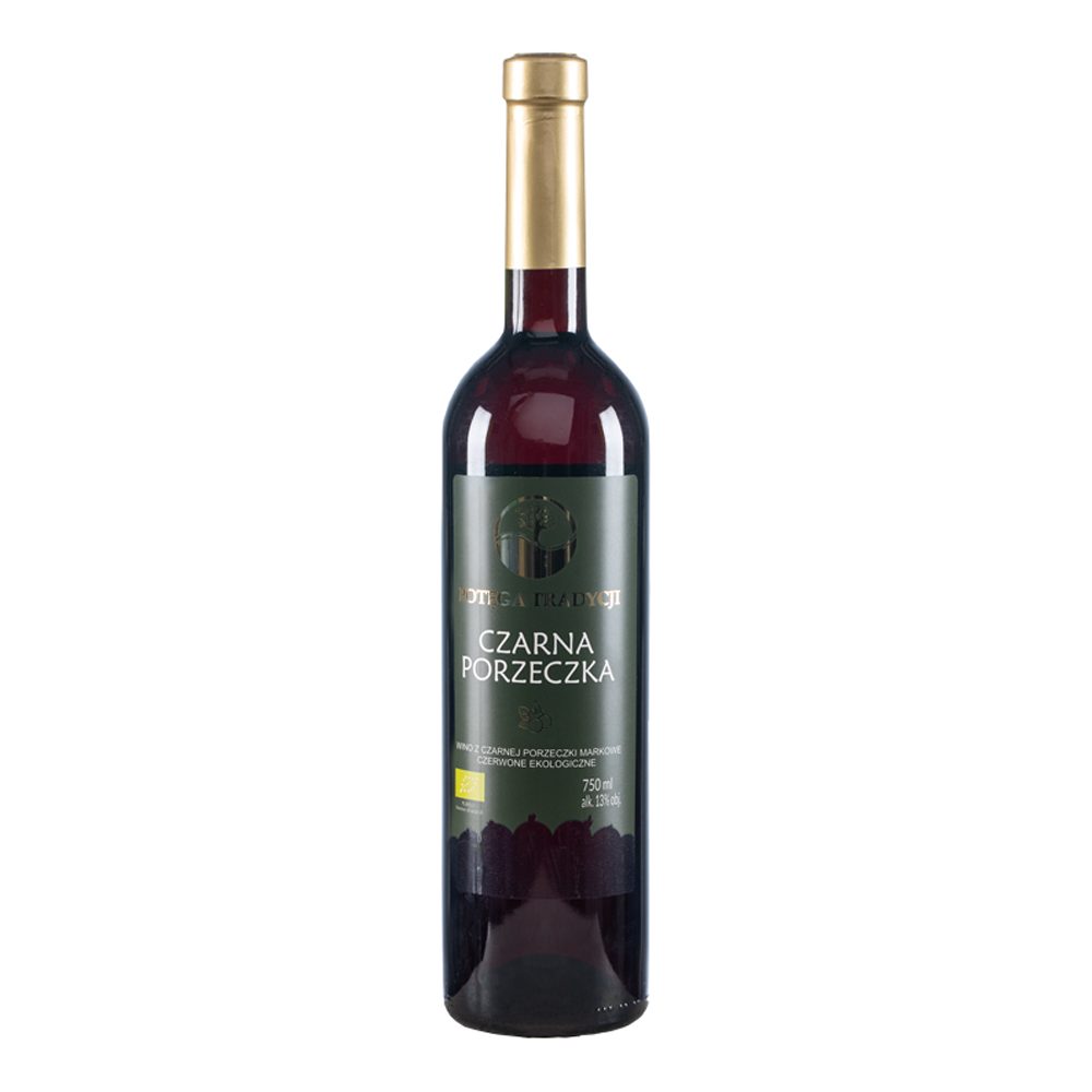 Wino Vin-Kon Z Czarnej Porzeczki Eko 13% czerwone słodkie 750 ml