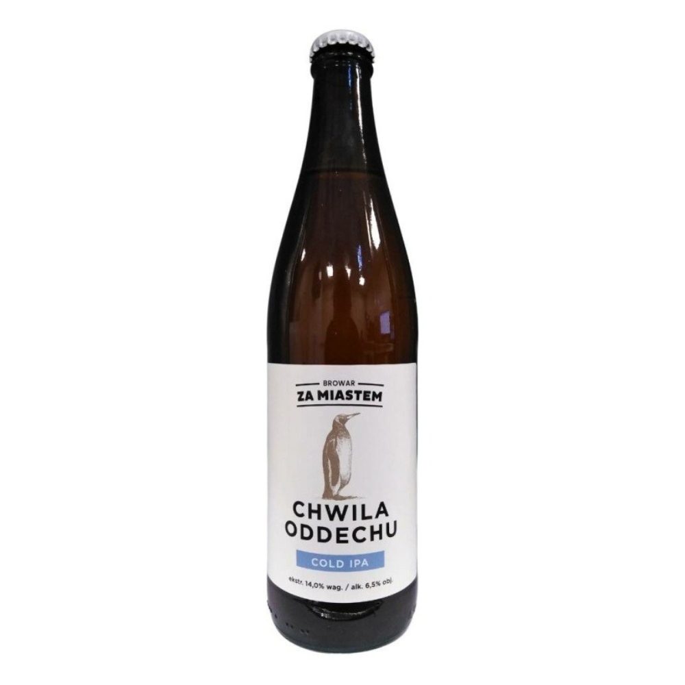 Piwo Browar Za Miastem Chwila Oddechu - Cold IPA 6% 500 ml
