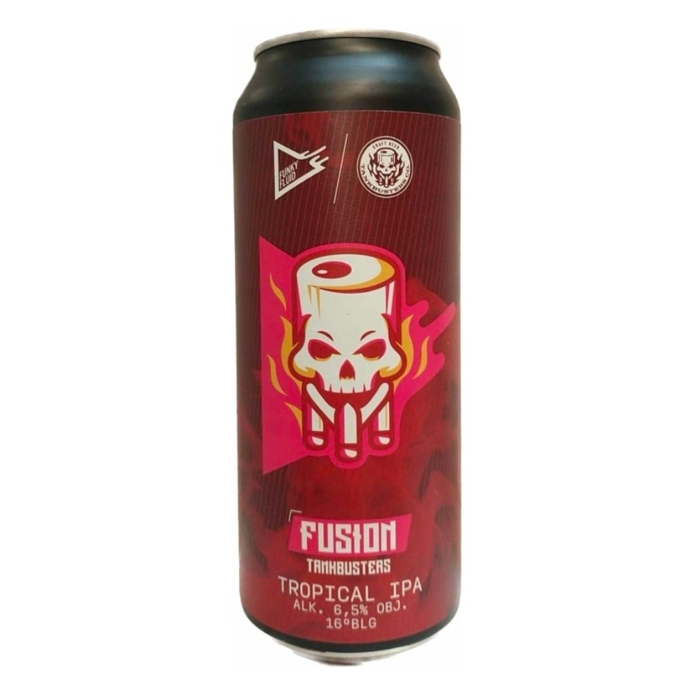 Piwo Funky Fluid Fusion Tankbuster 7,5% 500 ml Puszka