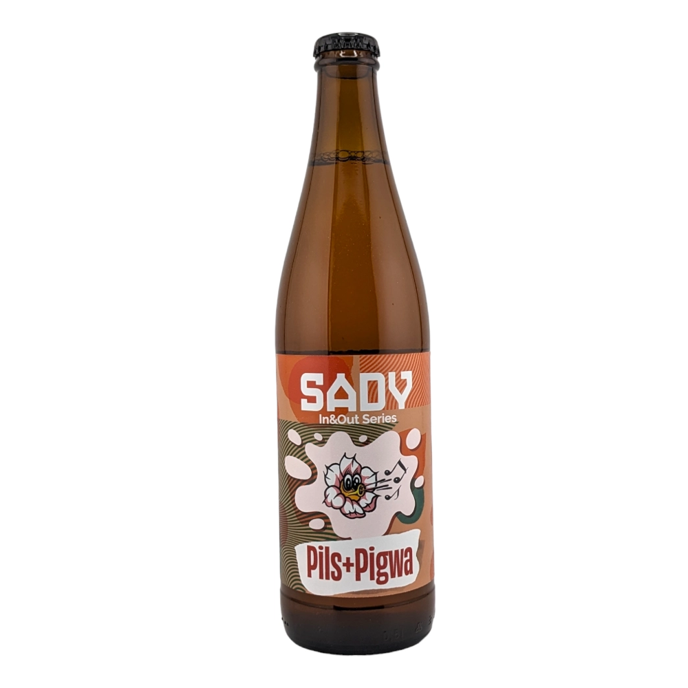 Piwo Sady In & Out Pils + Pigwa 5,1% 500 ml