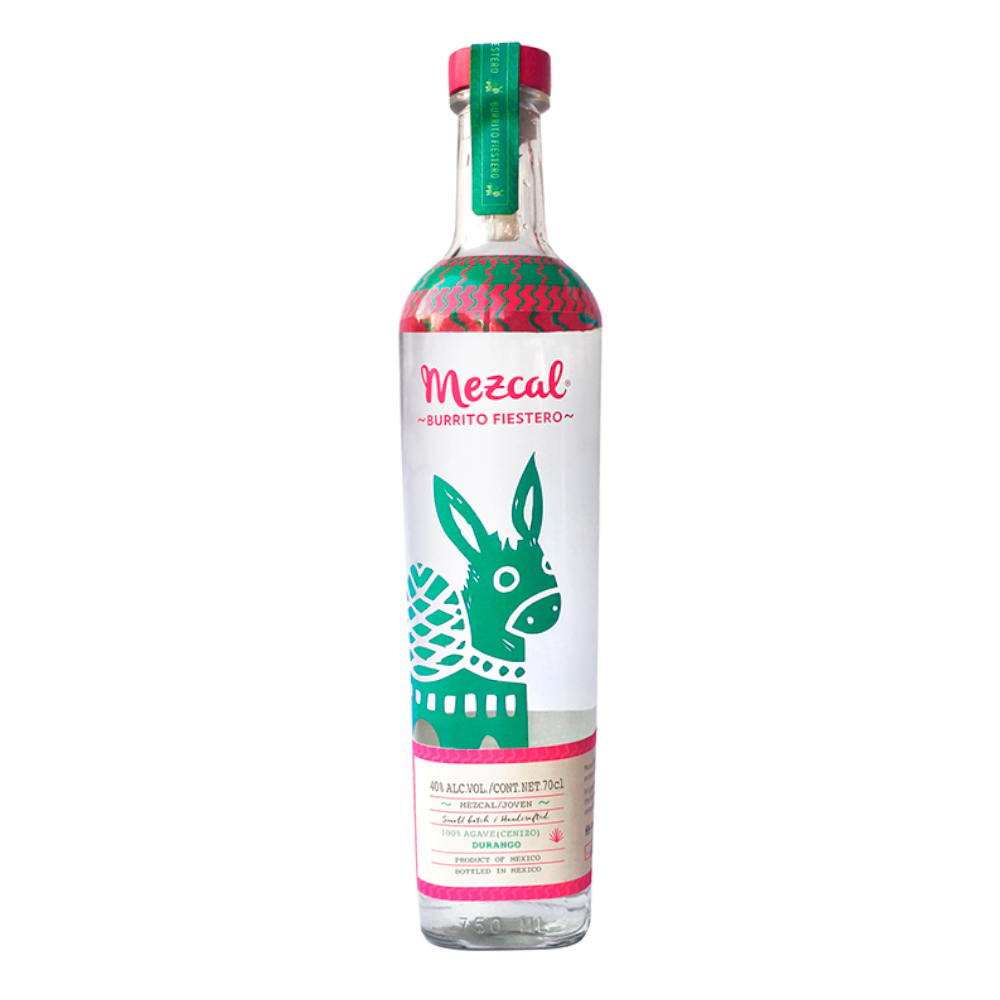 Mezcal Burrito Fiestero Cenizo 40% 700 ml