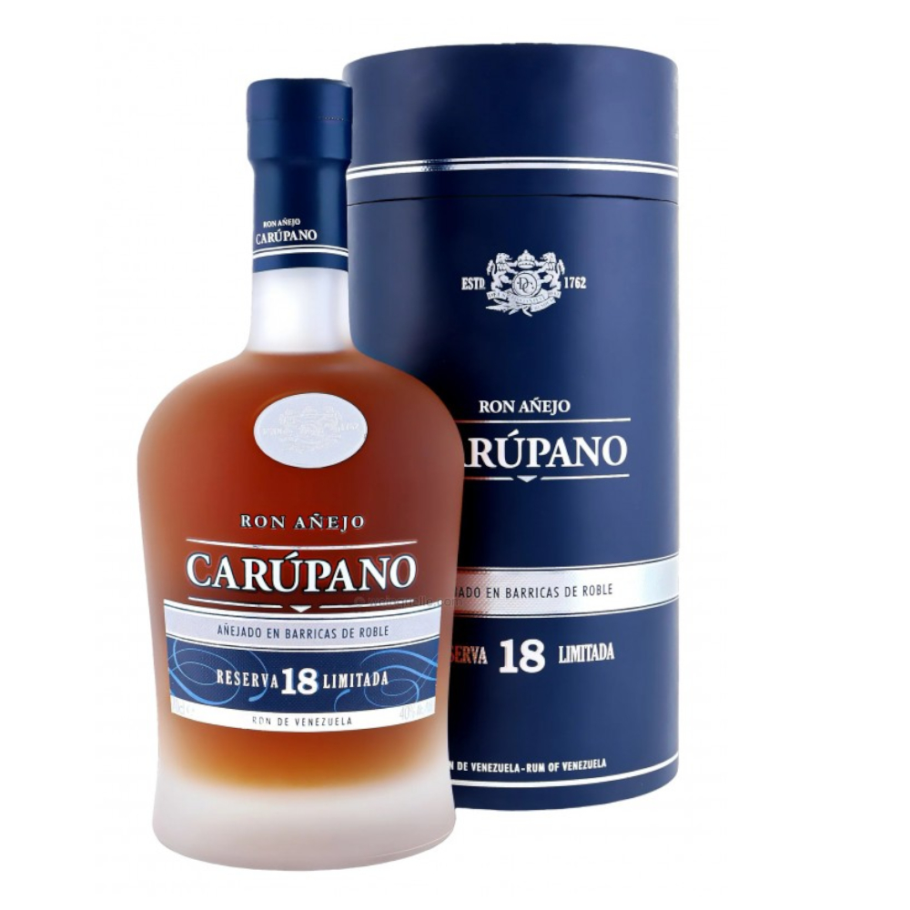 Rum Ron Anejo Carupano Reserva 18 YO Limitada 40% 700 ml Tuba