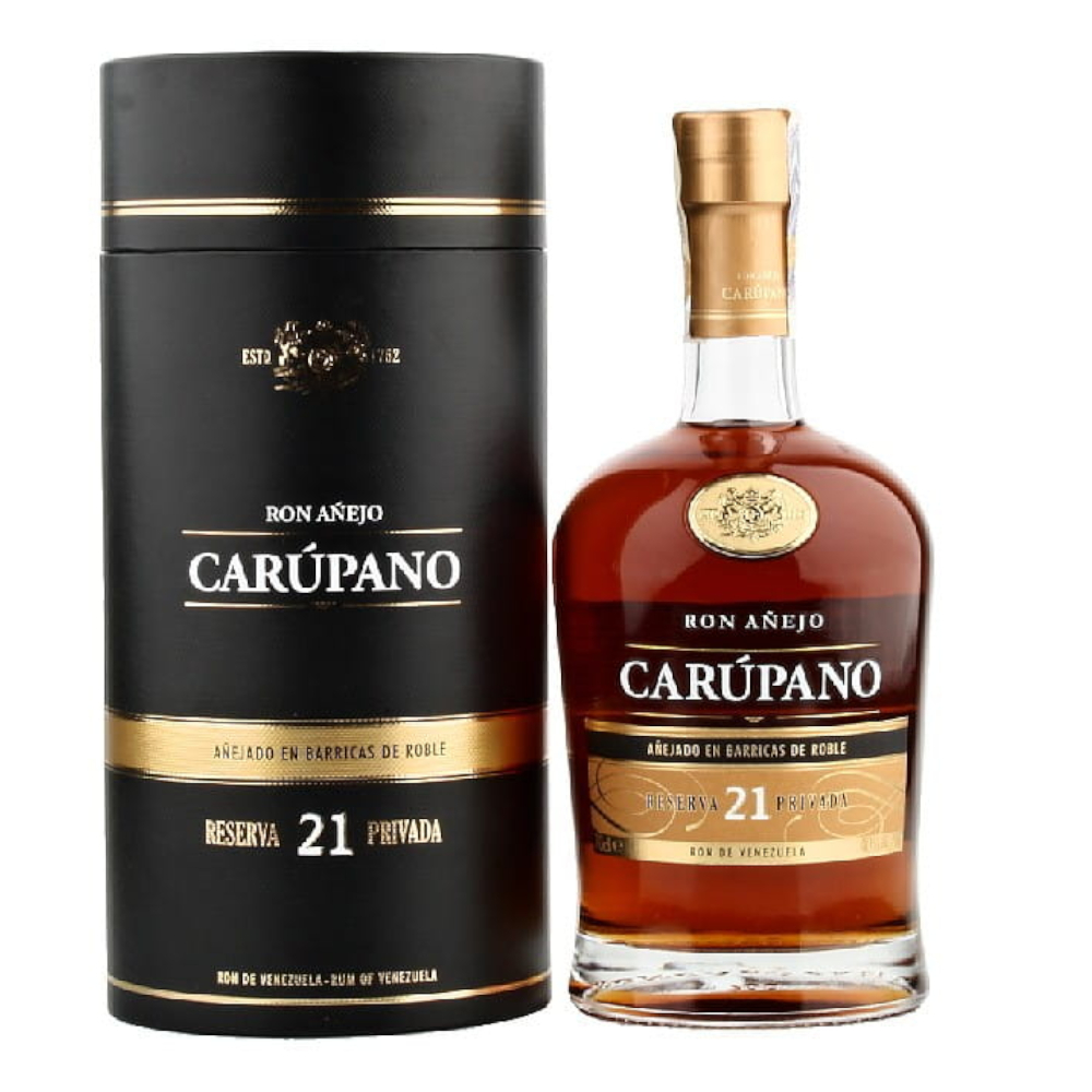 Rum Ron Anejo Carupano Reserva 21 YO Privada 40% 700 ml tuba