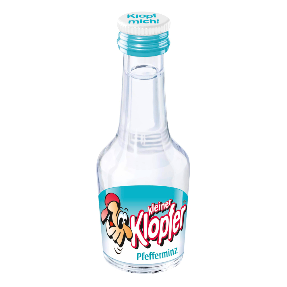 Likier Kleiner Klopfer Pfefferminz 18% 20 ml