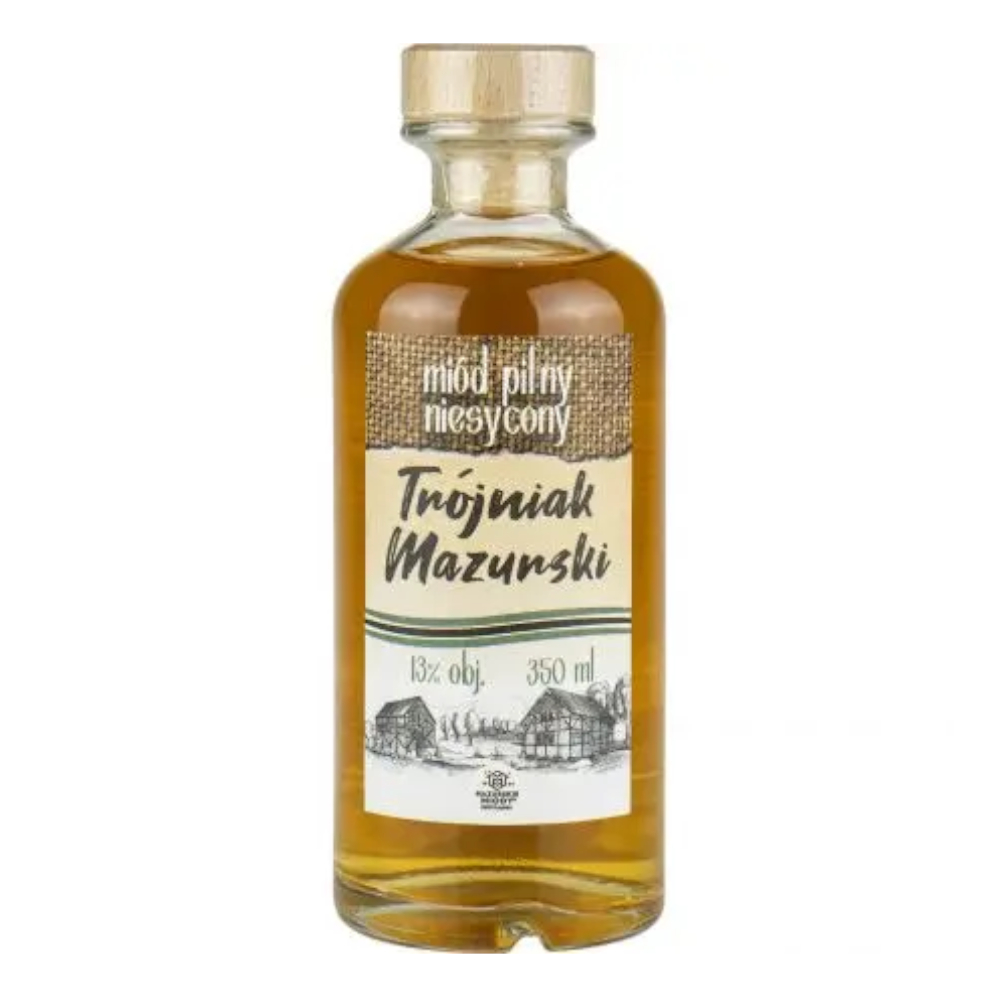 Miód Pitny Trójniak Mazurski 13% 350 ml