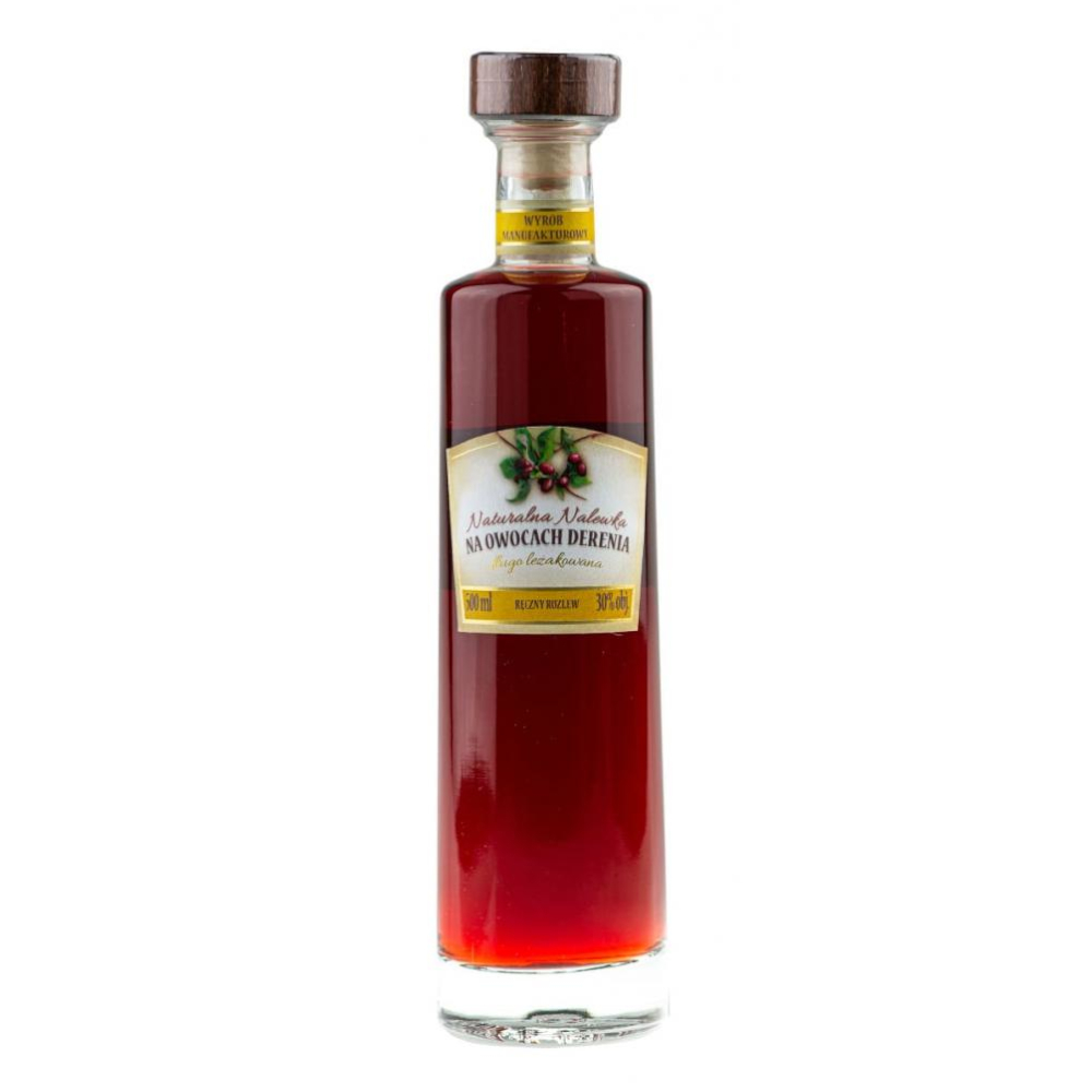 Nalewka Naturalna Na Owocach Derenia 30% 500 ml