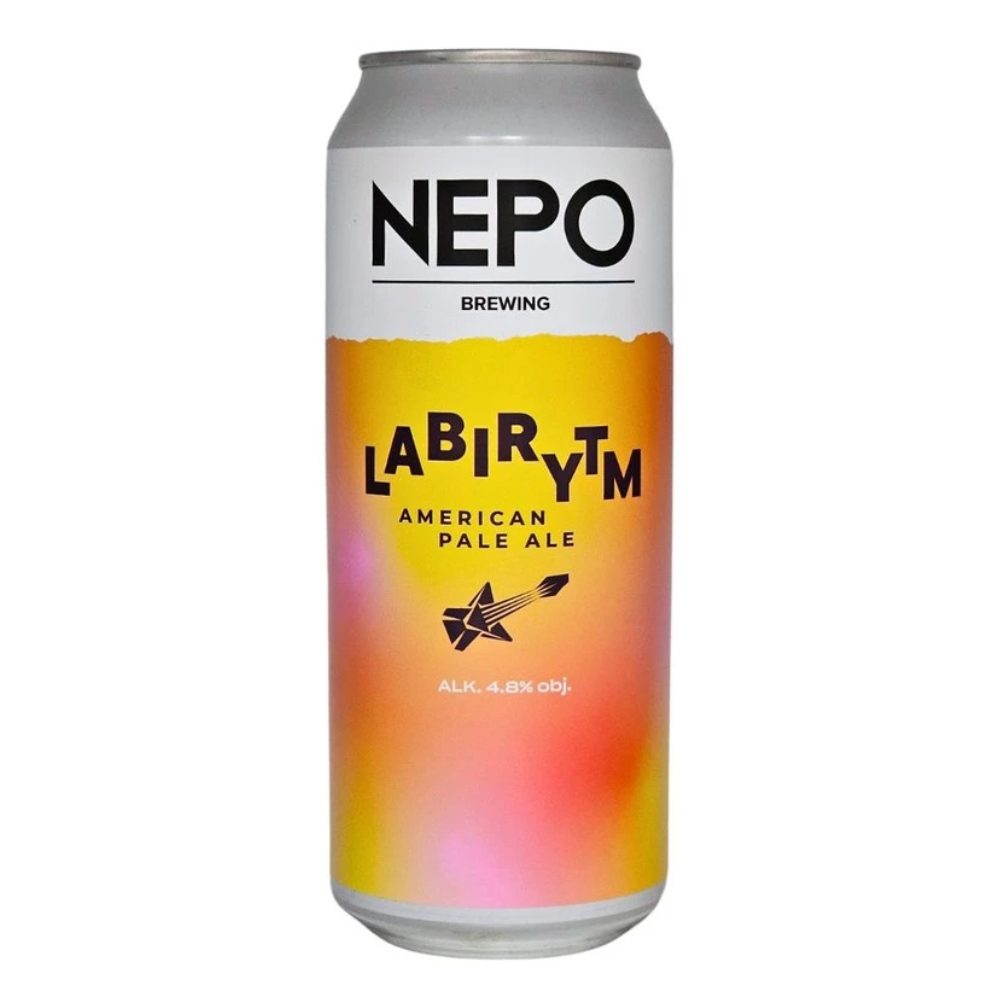 Piwo Nepomucen Labirytm APA 4,8% 500 ml Puszka