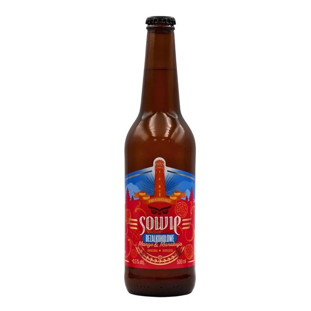 Piwo Sowie Mango Marakuja 500 ml bezalkoholowe