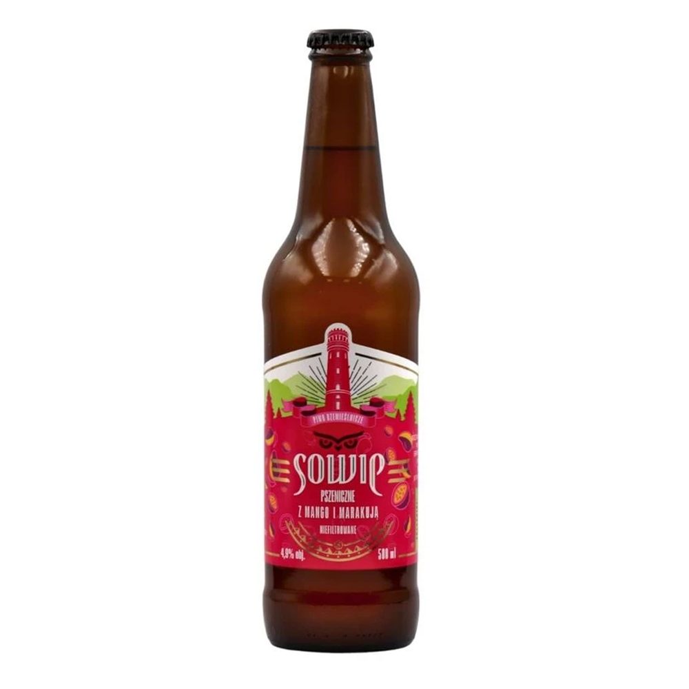 Piwo Sowie Pszeniczne Mango i Marakuja 4,9% 500 ml