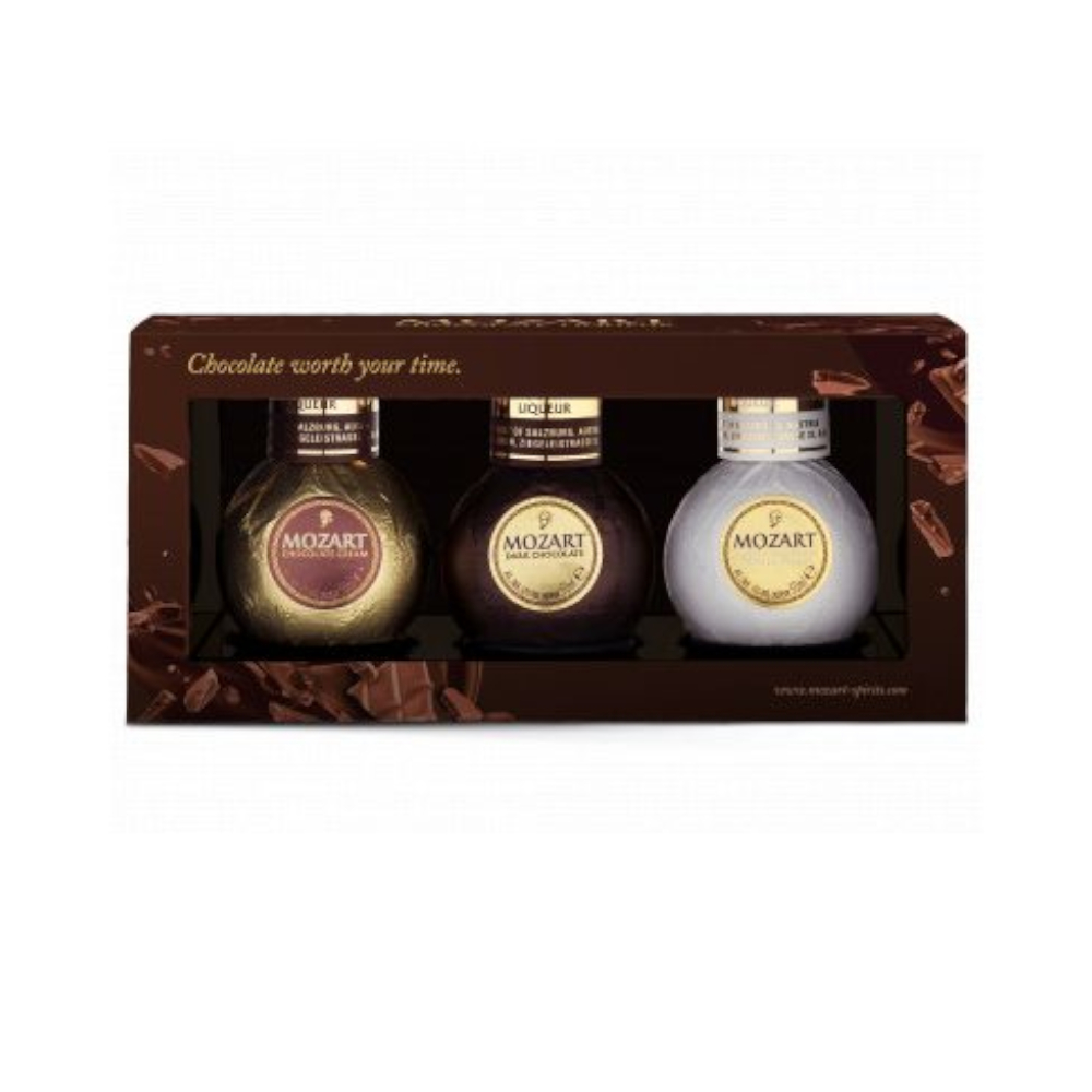 Likier Mozart Trio 16% 3 x 50 ml kartonik