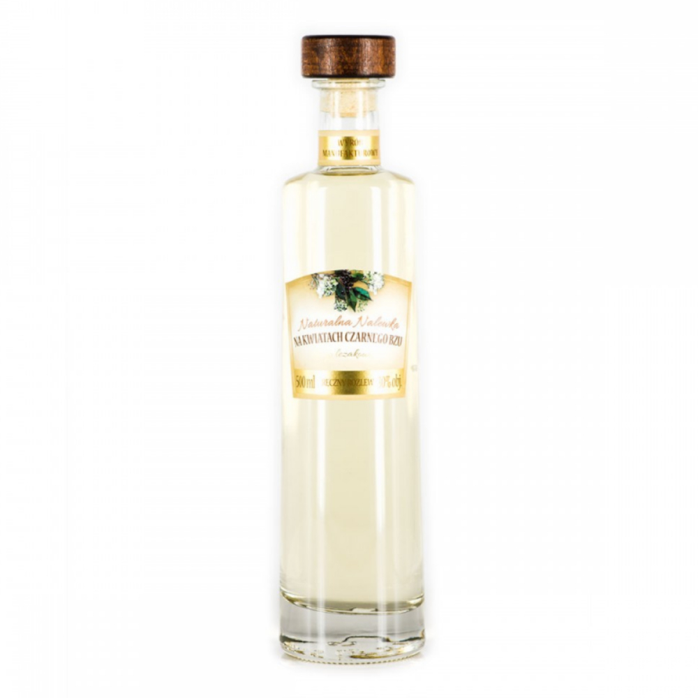 Nalewka Naturalna Na Kwiatach Czarnego Bzu 30% 500 ml