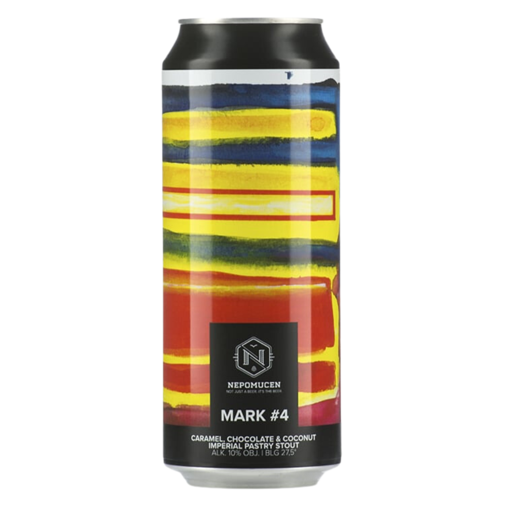 Piwo Nepomucen Mark #4 - Caramel, Chocolate Coconut Imperial Pastry Stout 10% 500 ml Puszka