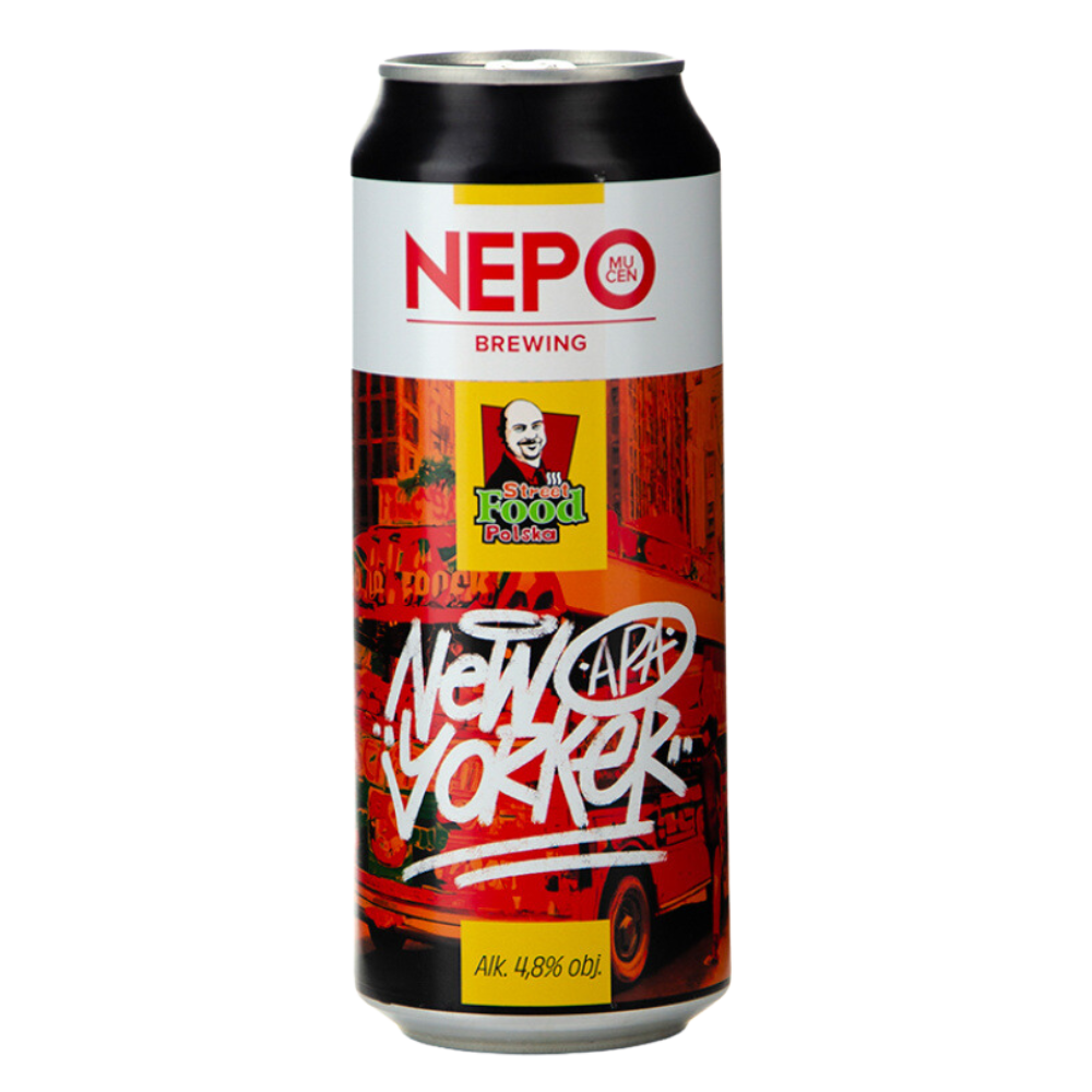 Piwo Nepomucen New Yorker APA 4,8% 500 ml Puszka