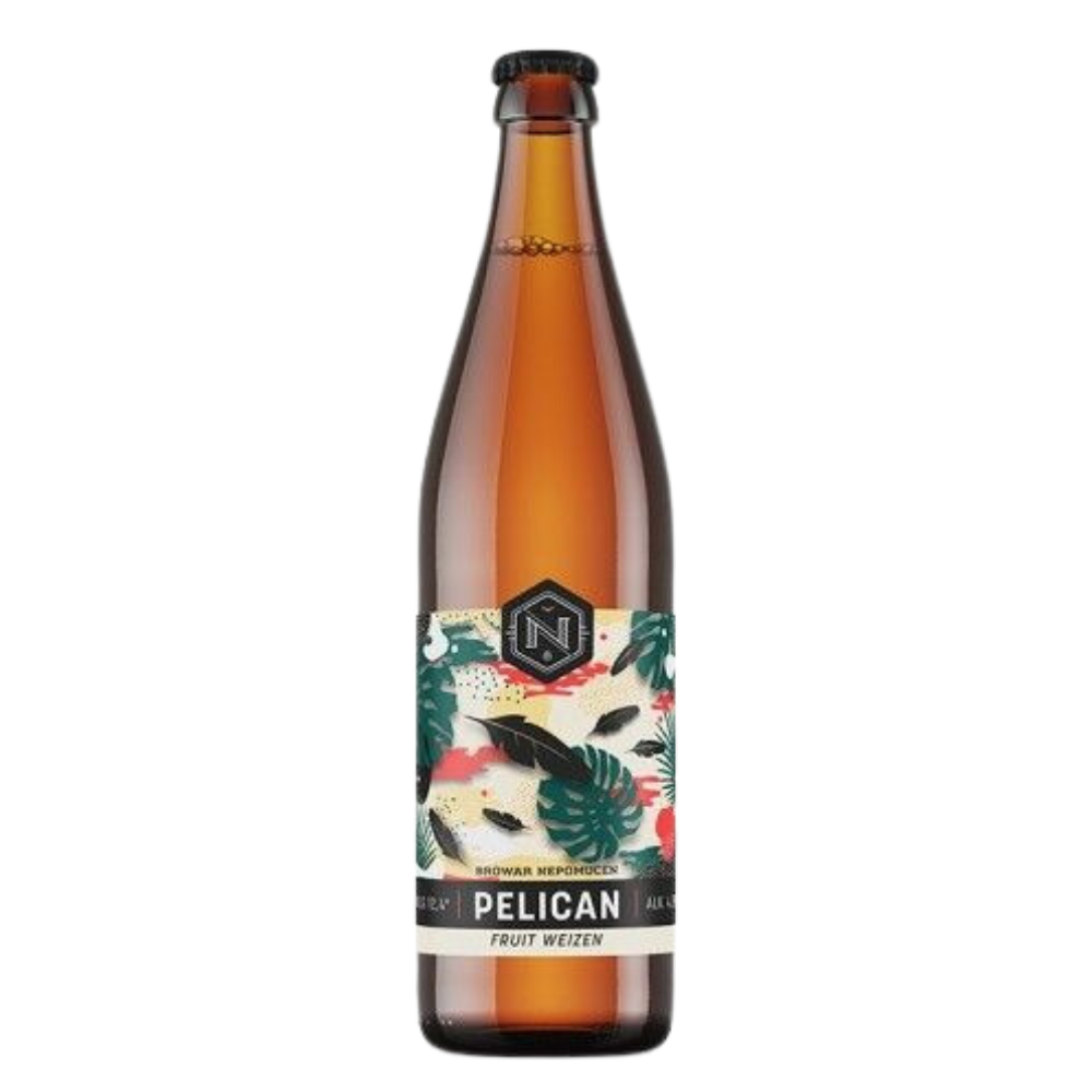 Piwo Nepomucen Pelican Fruit Weizen 4,9% 500 ml