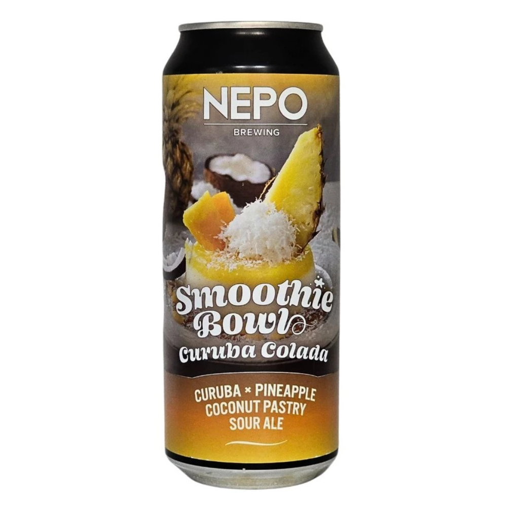 Piwo Nepomucen Smoothie Bowl - Curuba Colada Curuba, Pineapple, Coconut Pastry Sour Ale 5% 500 ml Puszka