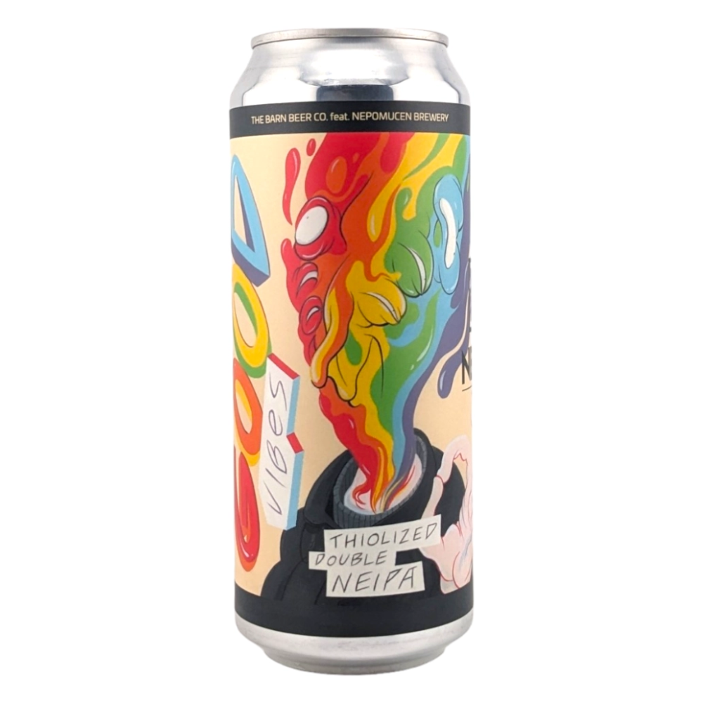 Piwo Nepomucen/The Barn Beer Co. Good Vibes - Thiolized Double NEIPA 7,5% 500 ml puszka