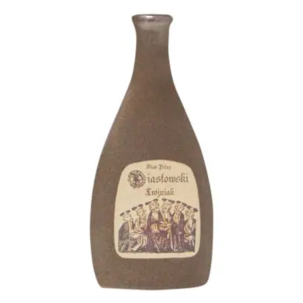 Miód Pitny Trójniak Piastowski w kamionce angoba 13% 500 ml