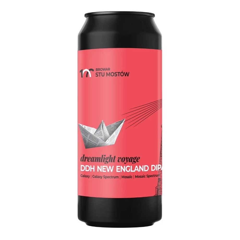 Piwo Stu Mostów Dreamlight Voyage DDH New England DIPA 8% 440 ml puszka