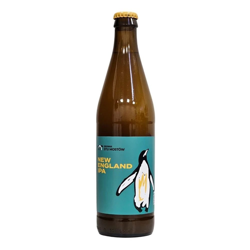 Piwo Stu Mostów New England IPA 6,2% 500 ml