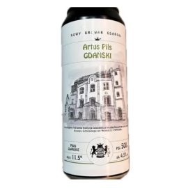 Piwo Nowy Browar Gdański - Artus Pils Gdański 4,5% 500 ml Puszka
