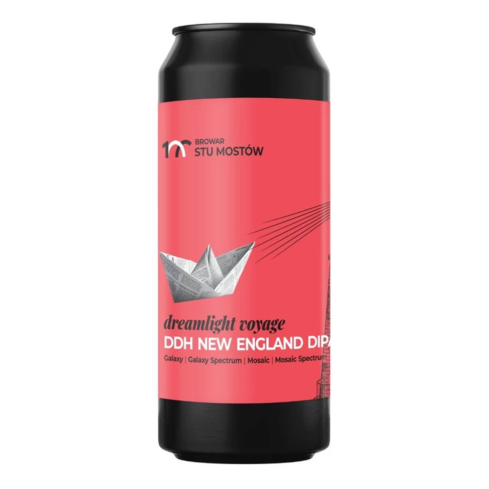 Piwo Stu Mostów Dreamlight Voyage DDH New England DIPA 8% 440 ml puszka