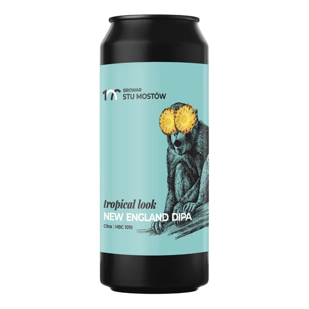 Piwo Stu Mostów Tropical Look New England DIPA 7,5% 440 ml puszka