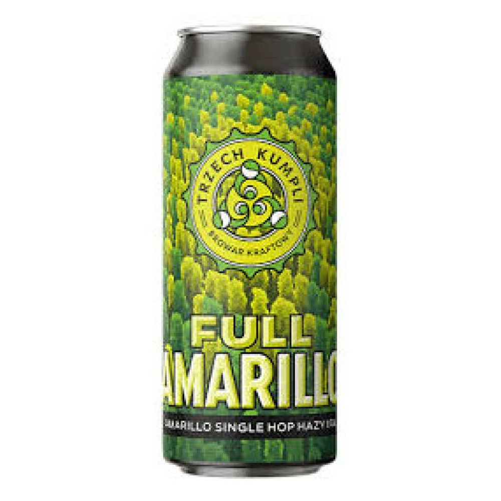 Piwo Trzech Kumpli Full Amarillo Amarillo Single Hop Hazy IPA 5,4% 500 ml puszka