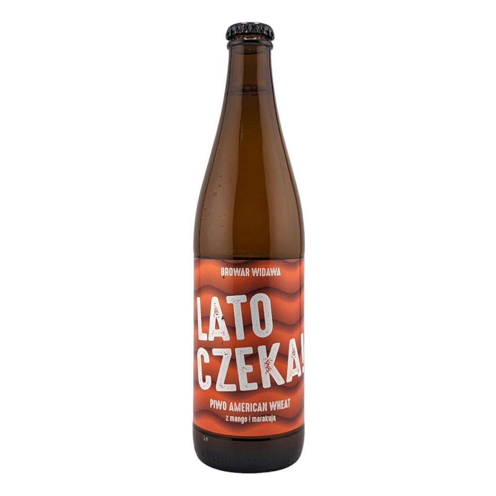 Piwo Widawa Lato Czeka American Wheat z mango i marakują 4,9% 500 ml